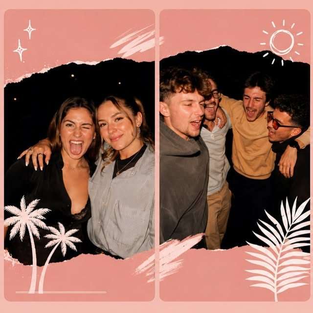 Night out with new friends